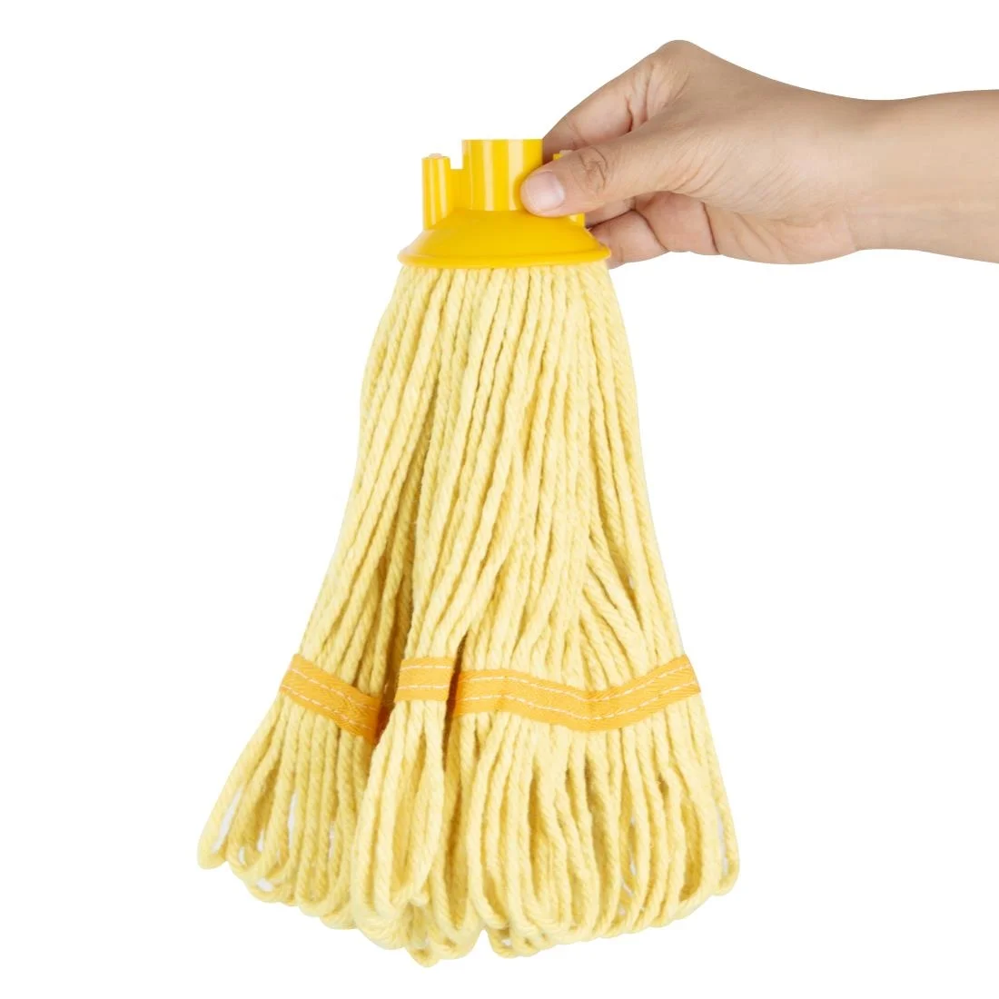 Jantex Connect Deck Mop Head Yellow Stripe 200g - Image 2