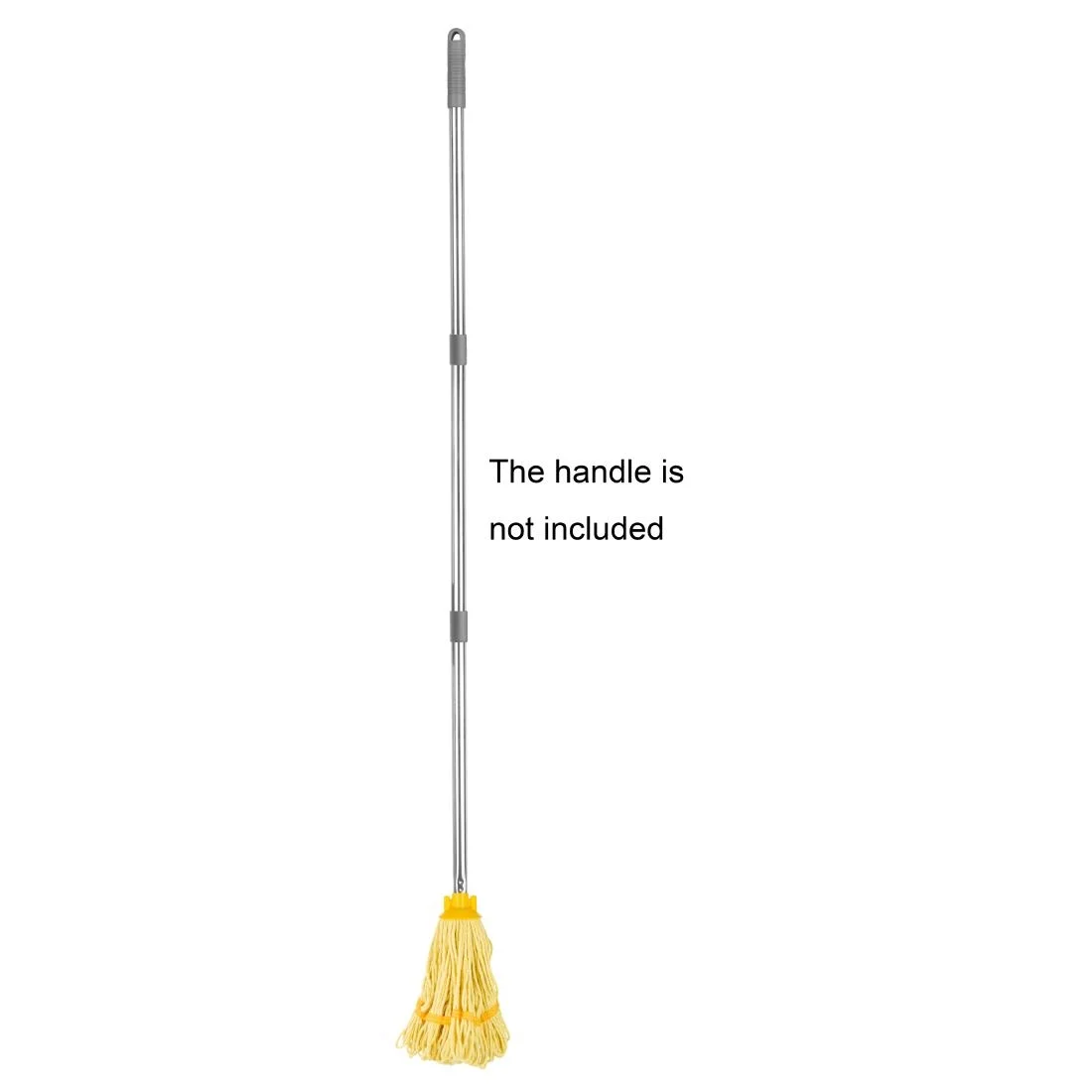 Jantex Connect Deck Mop Head Yellow Stripe 200g - Image 5