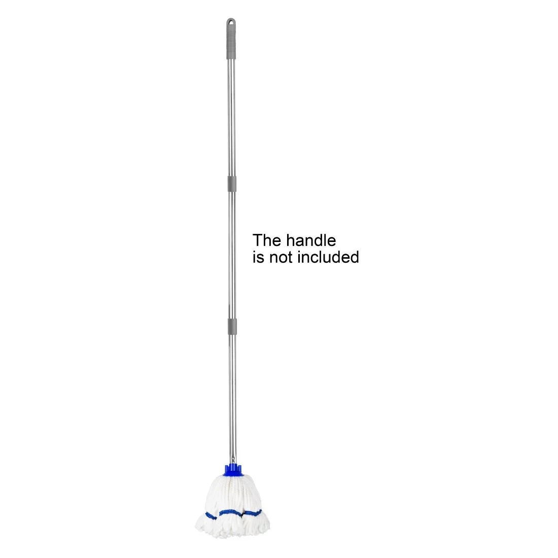 Jantex Connect Microfibre Mop Head Blue Stripe 150g - Image 5
