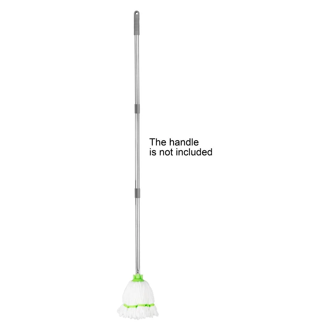 Jantex Connect Microfibre Mop Head Green Stripe 150g - Image 5