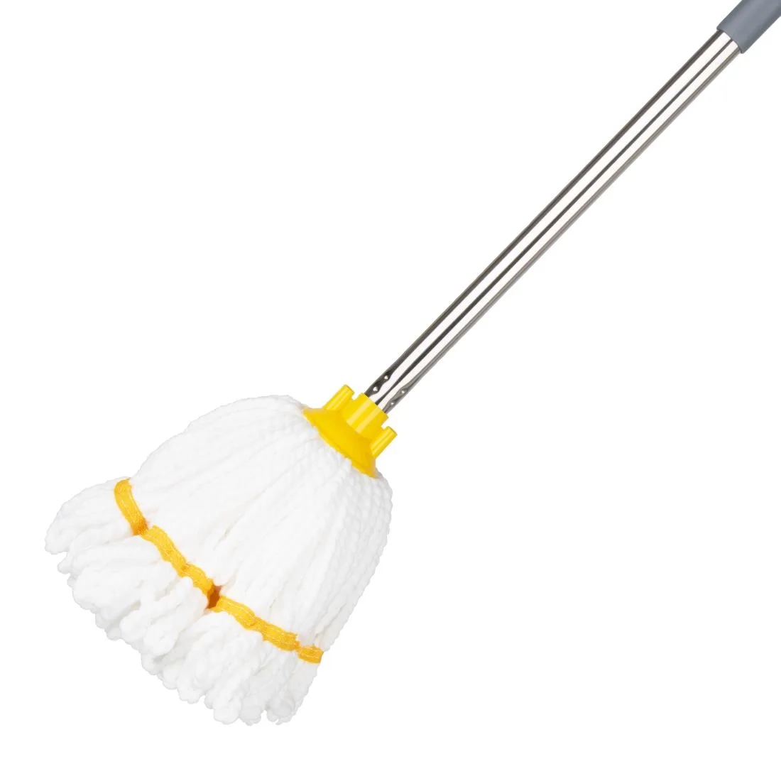 Jantex Connect Microfibre Mop Head Yellow Stripe 150g - Image 4