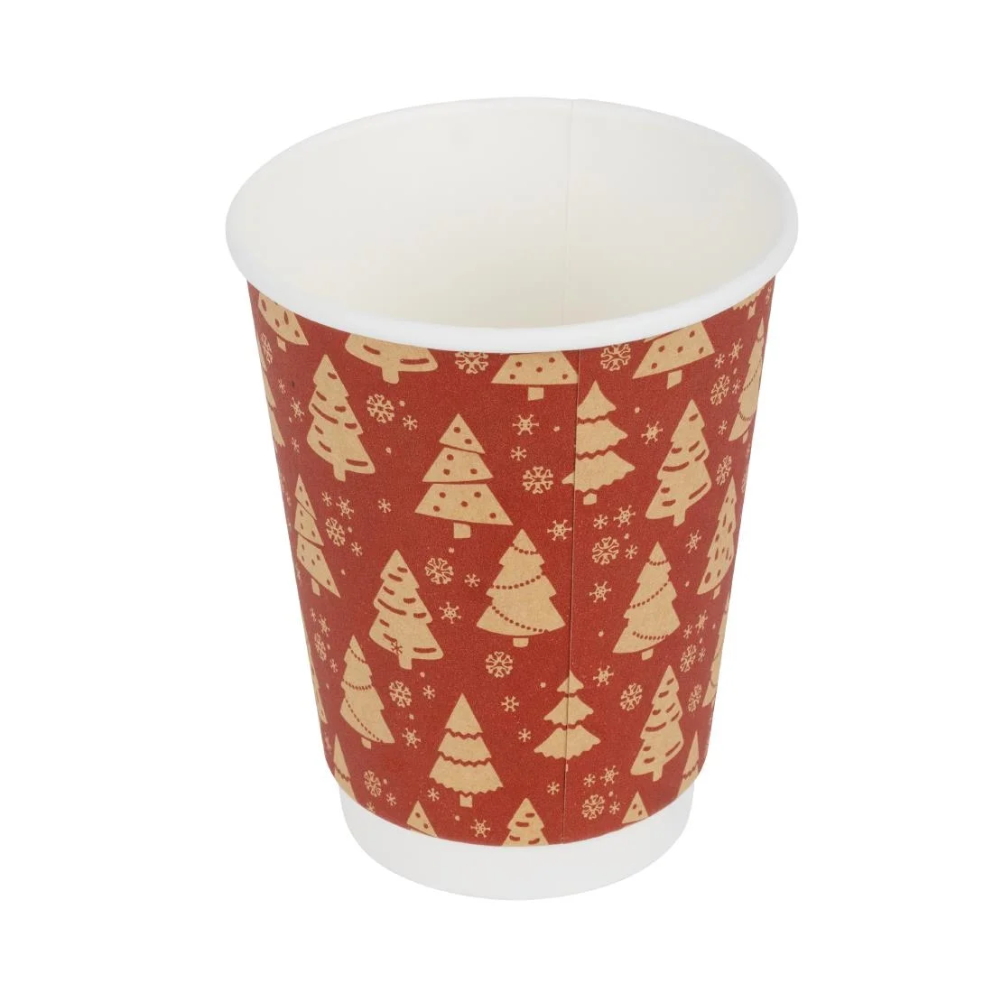 Fiesta Recyclable Christmas Hot Cup Double Wall 12oz (500 Pack) - Image 3