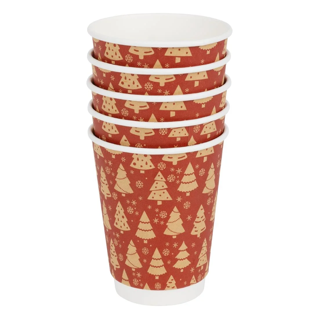 Fiesta Recyclable Christmas Hot Cup Double Wall 12oz (500 Pack) - Image 6