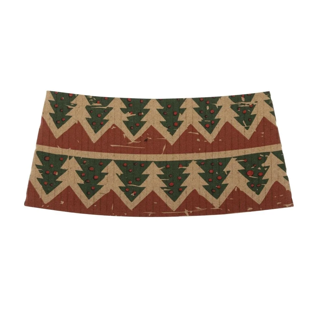 Fiesta Recyclable Christmas Cup Sleeves for 12oz Hot Cups (100 Pack) - Image 3
