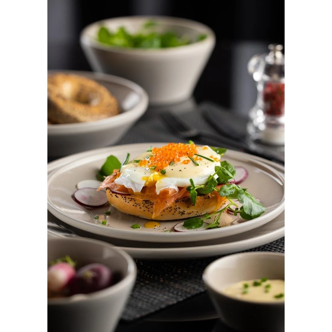 Utopia Core Plates Stone 175mm (6 Pack) - Image 2