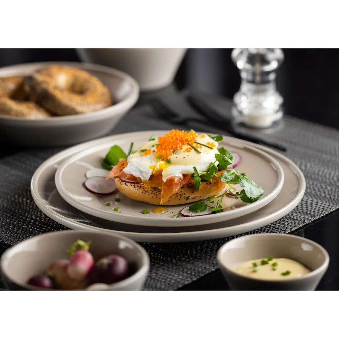 Utopia Core Bowls Stone 150mm (6 Pack) - Image 3