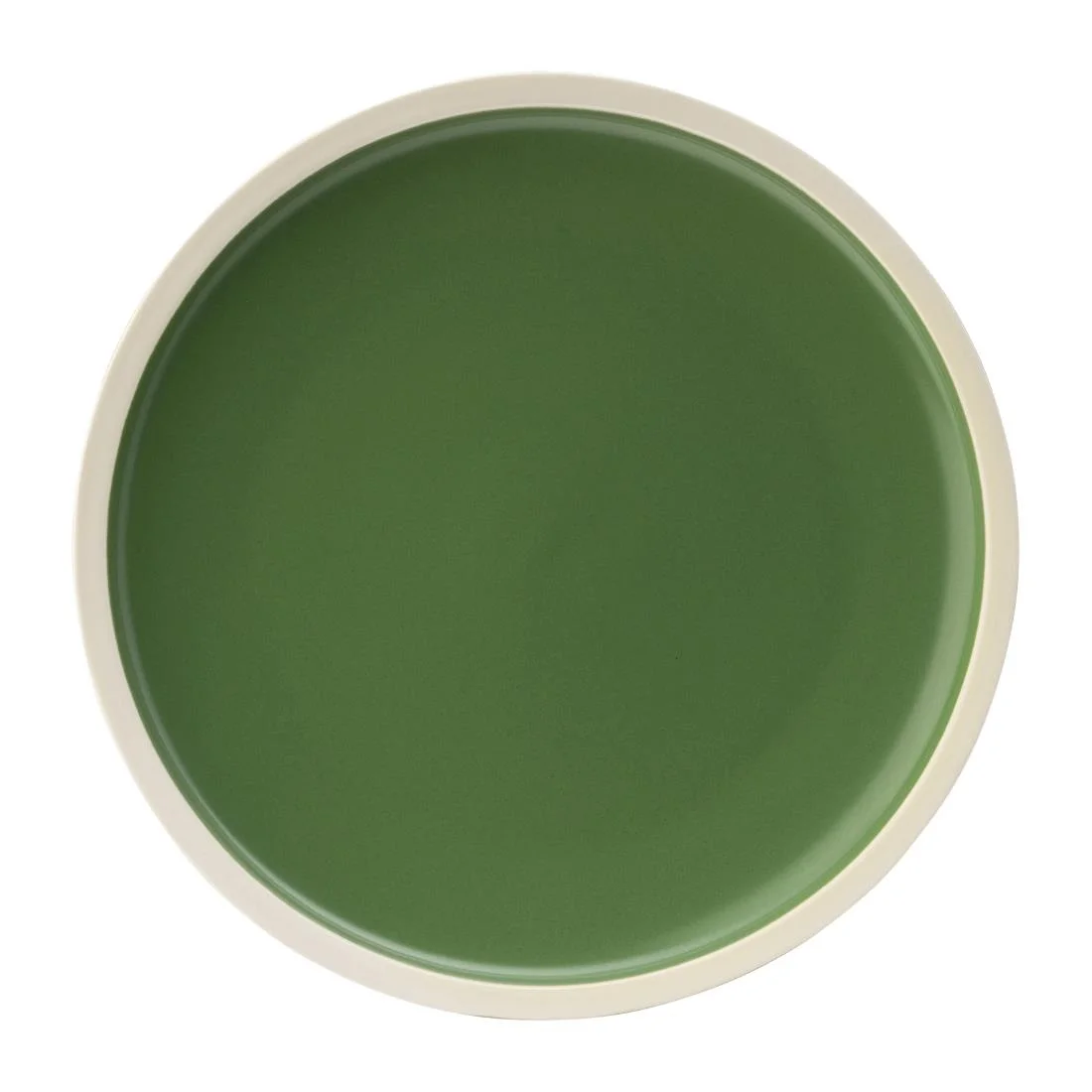 Utopia Forma Plates Forest Green 240mm (6 Pack)