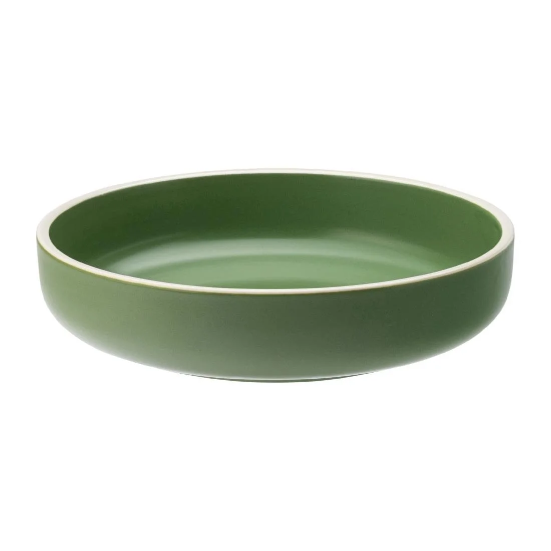 Utopia Forma Bowls Forest Green 175mm (6 Pack) - Image 1