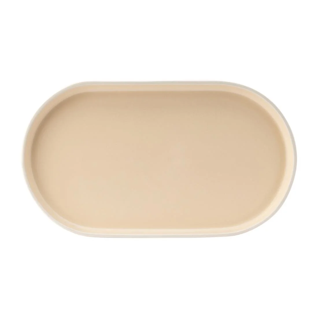 Utopia Forma Platters Vanilla 310x175mm (6 Pack) - Image 1