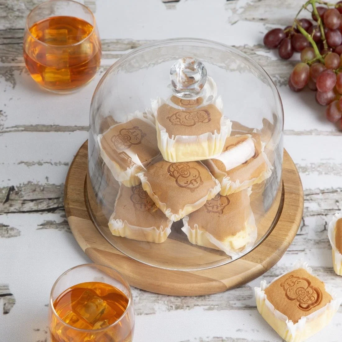 Olympia Round Acacia Wood Board for HW798 200mm Dome 246x20mm - Image 10