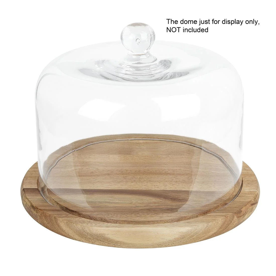 Olympia Round Acacia Wood Board for HW799 240mm Dome 283x20mm - Image 6