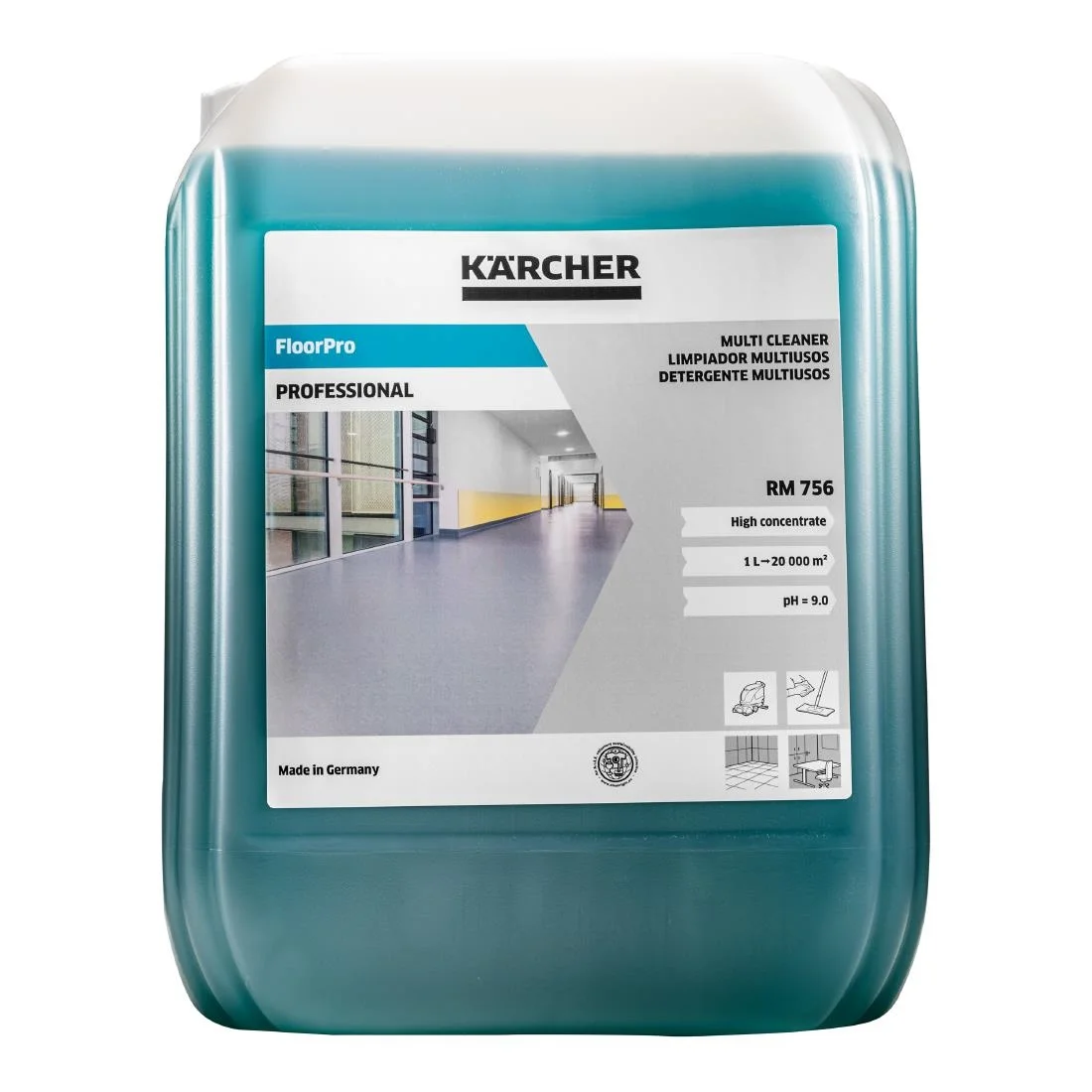 Karcher FloorPro Multi Cleaner RM 756 10Ltr