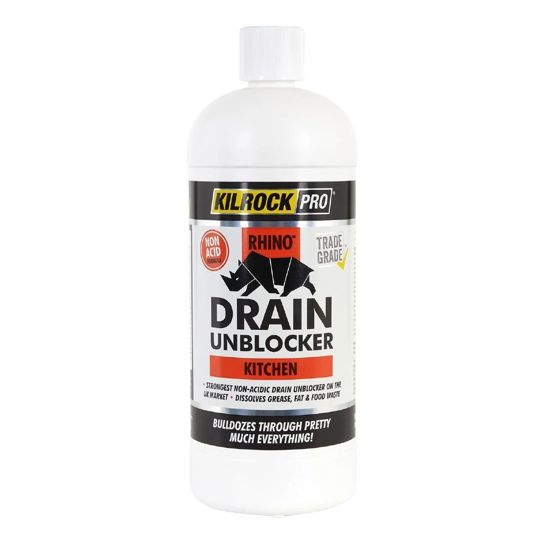 KilrockPRO Rhino Kitchen Drain Unblocker 1Ltr