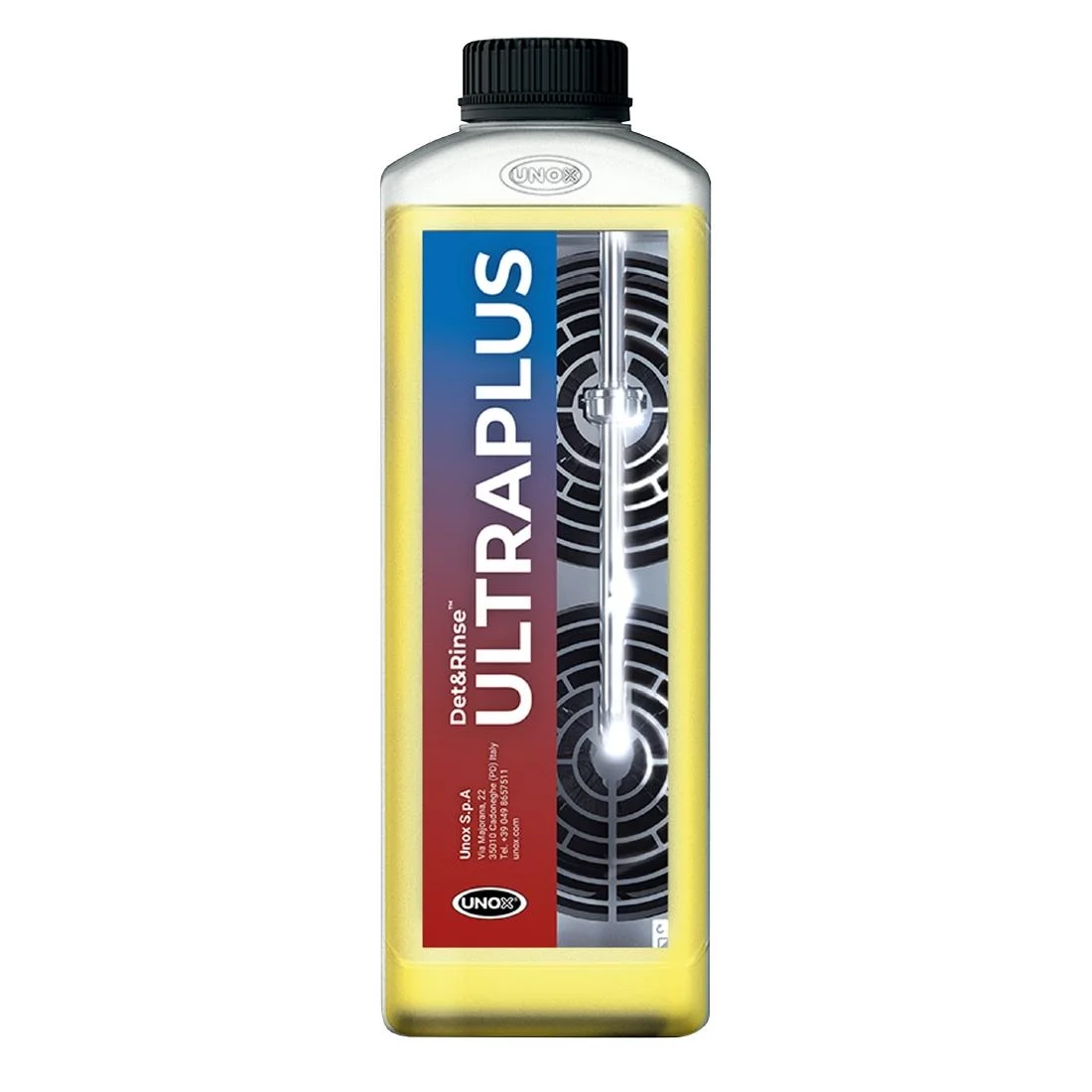 UNOX DET&Rinse ULTRA PLUS Concentrated Detergent for Ovens 1Ltr (10 Pack)