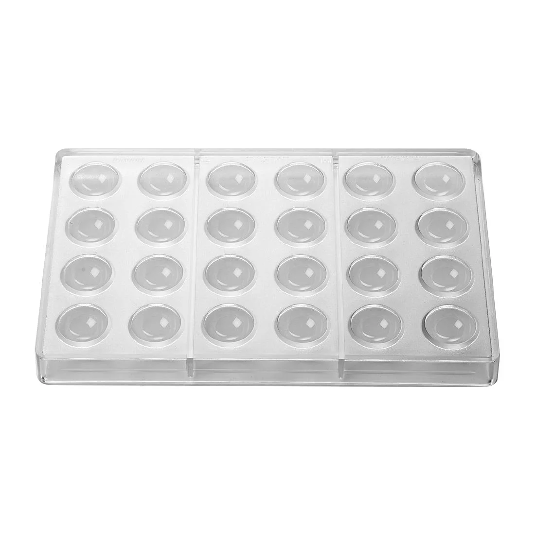 Pavoni 30x15mm Hemisphere Mould 275x175mm