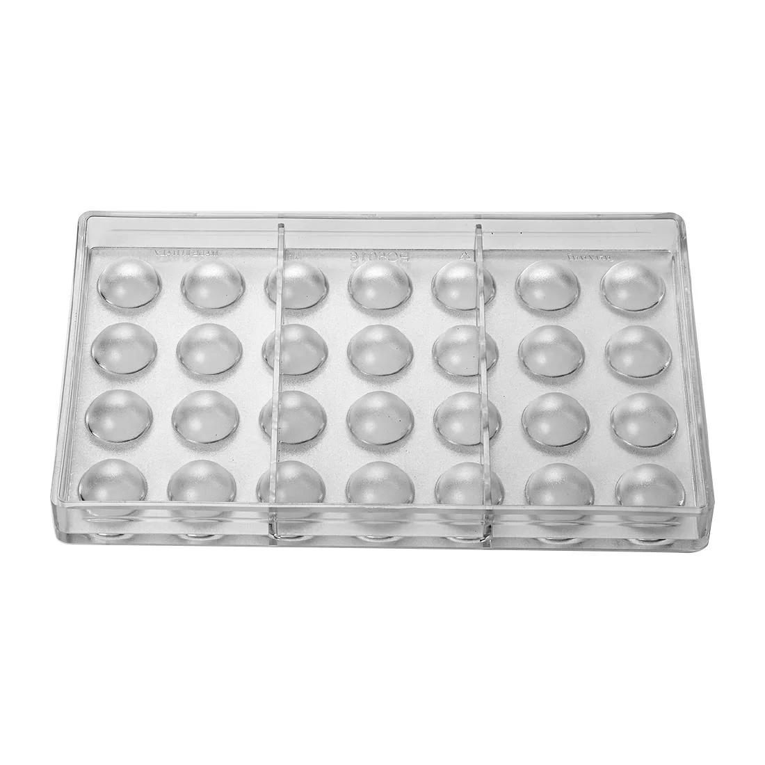 Pavoni 25x12mm Hemisphere Mould 275x175mm - Image 3