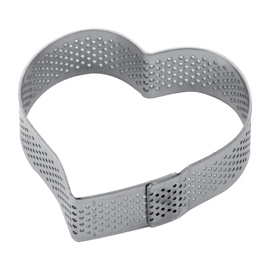 Pavoni Heart Stainless Steel Mould 75x70mm