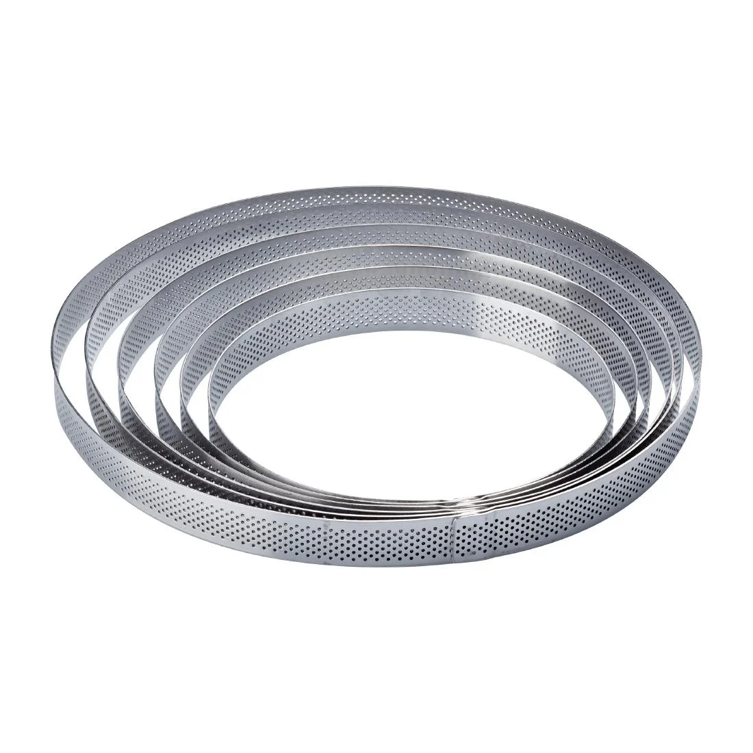 Pavoni Round Stainless Steel Mould 190x20mm - Image 2