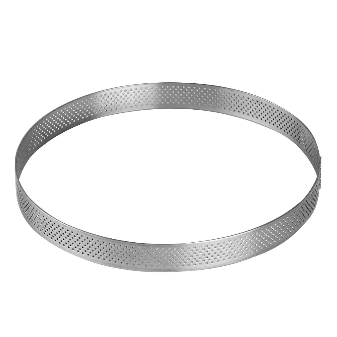 Pavoni Round Stainless Steel Mould 190x20mm - Image 1