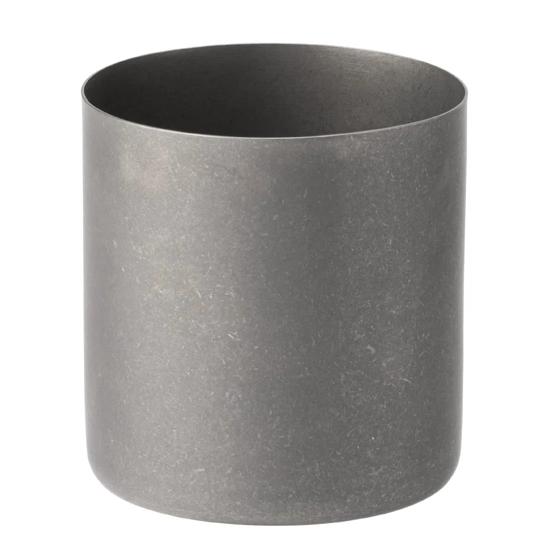 Utopia Vintage Steel Chip Cups 85mm (12 Pack)