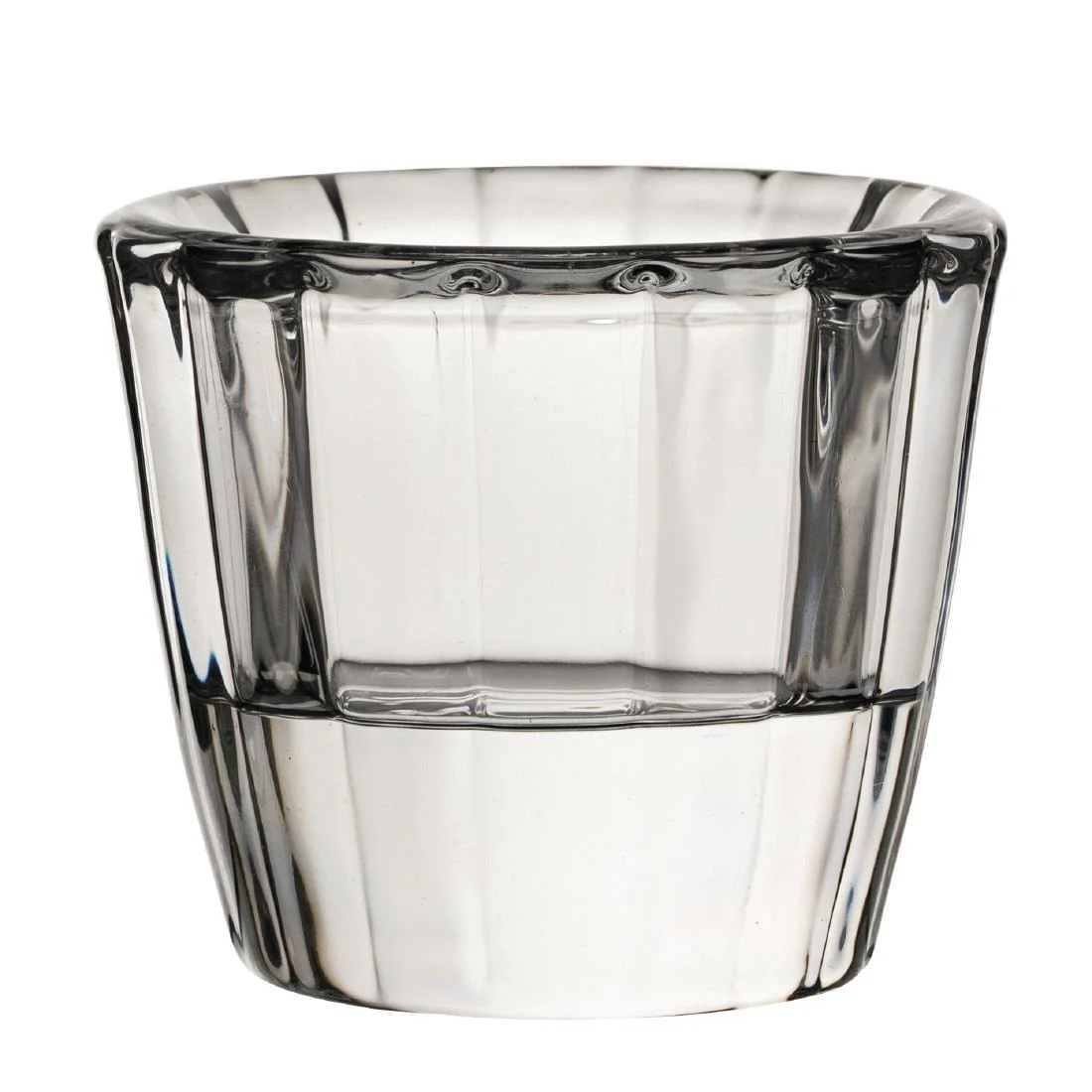 Utopia Ribbed Clear Nightlight Holders (12 Pack)