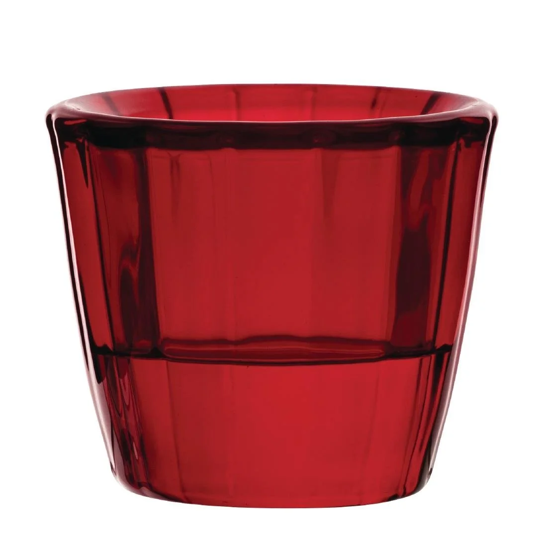 Utopia Ribbed Red Nightlight Holders (12 Pack)