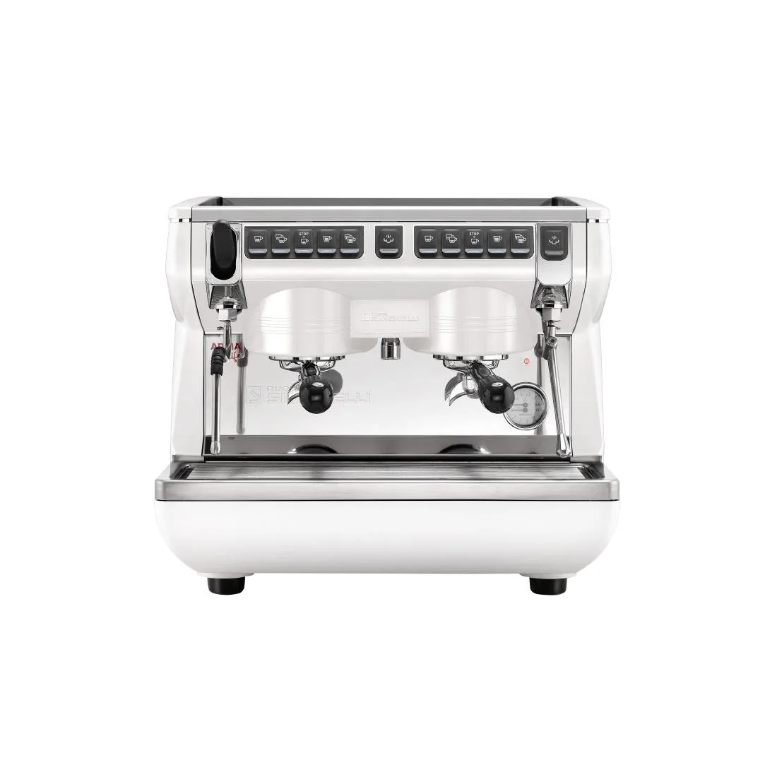 Nuova Simonelli Appia Compact 2 Group Coffee Machine with Autosteam Wand White - Image 2