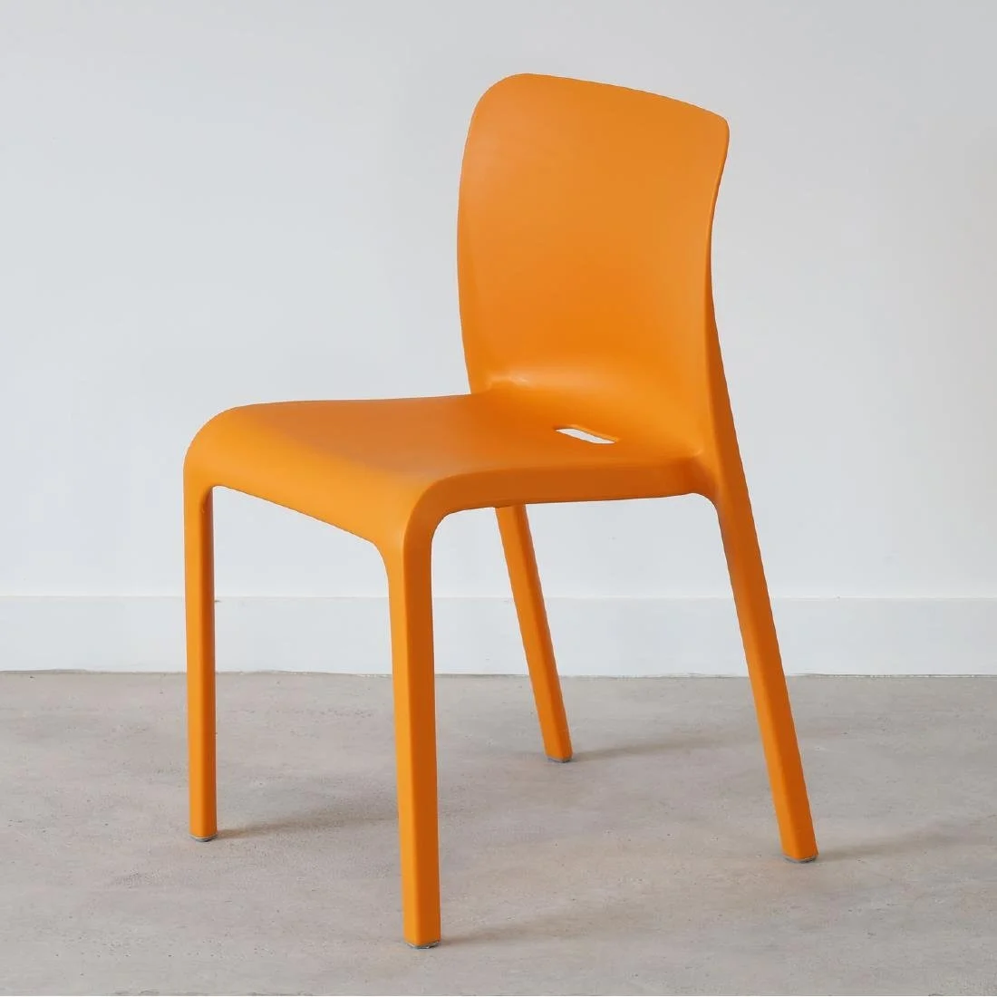 Origin POP Chair Deep Orange 480x500x790mm (2 Pack) - Image 6