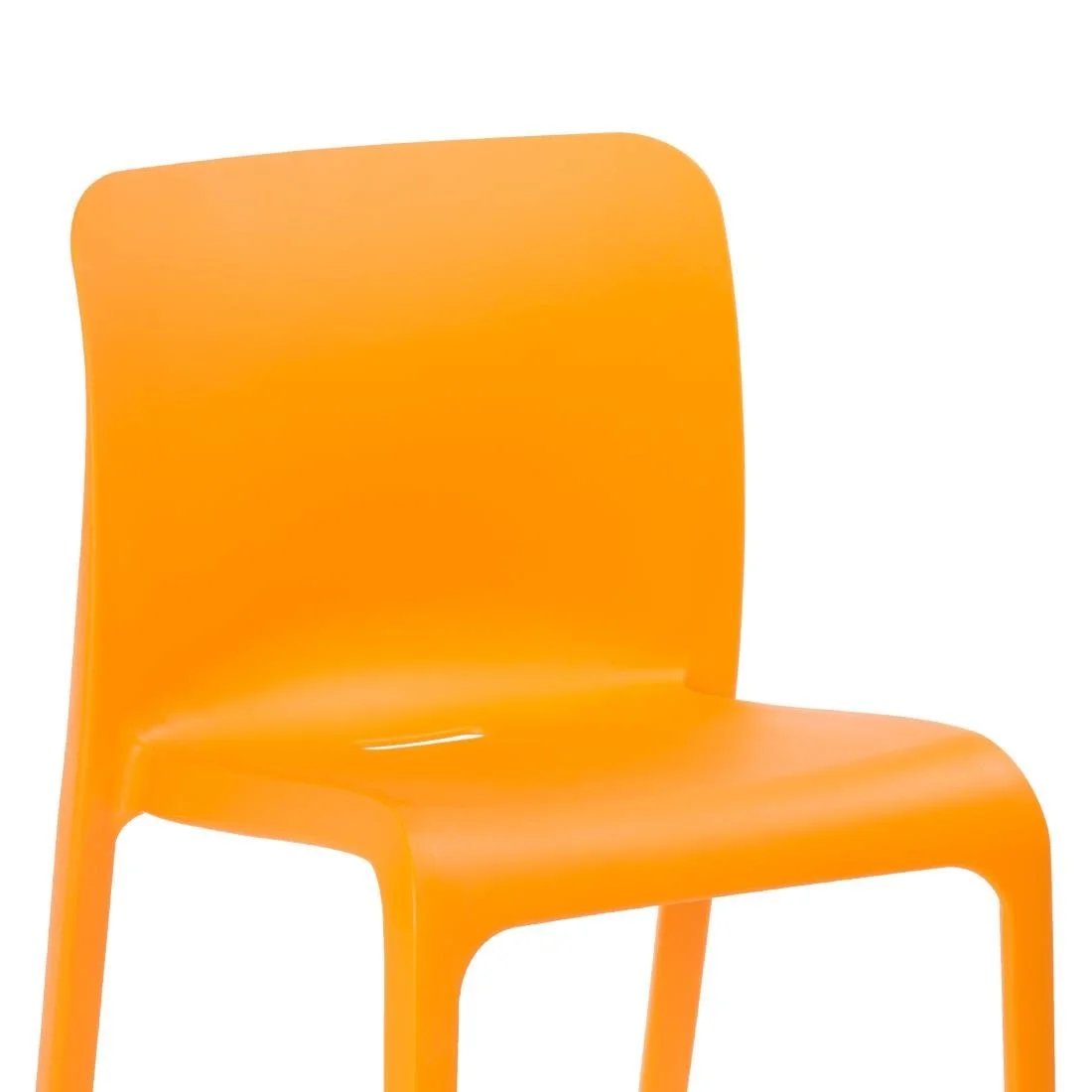 Origin POP Chair Deep Orange 480x500x790mm (2 Pack) - Image 8