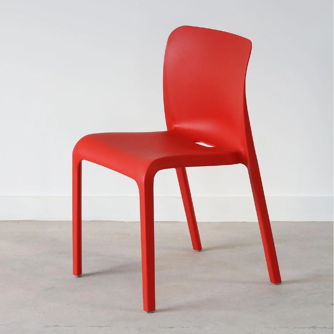 Origin POP Chair Pure Red 480x500x790mm (2 Pack) - Image 6