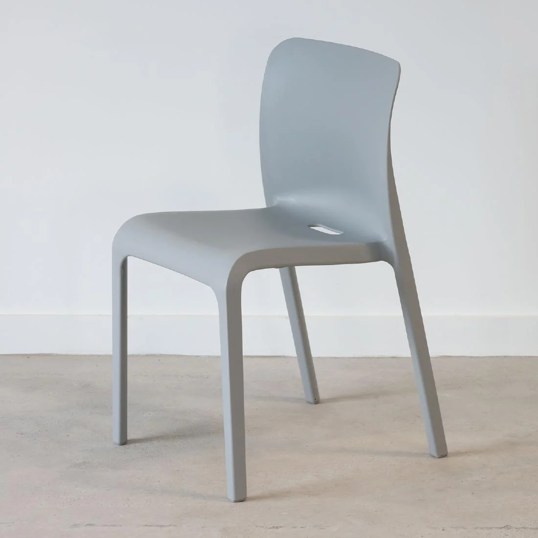Origin POP Chair Signal Grey 480x500x790mm (2 Pack) - Image 5