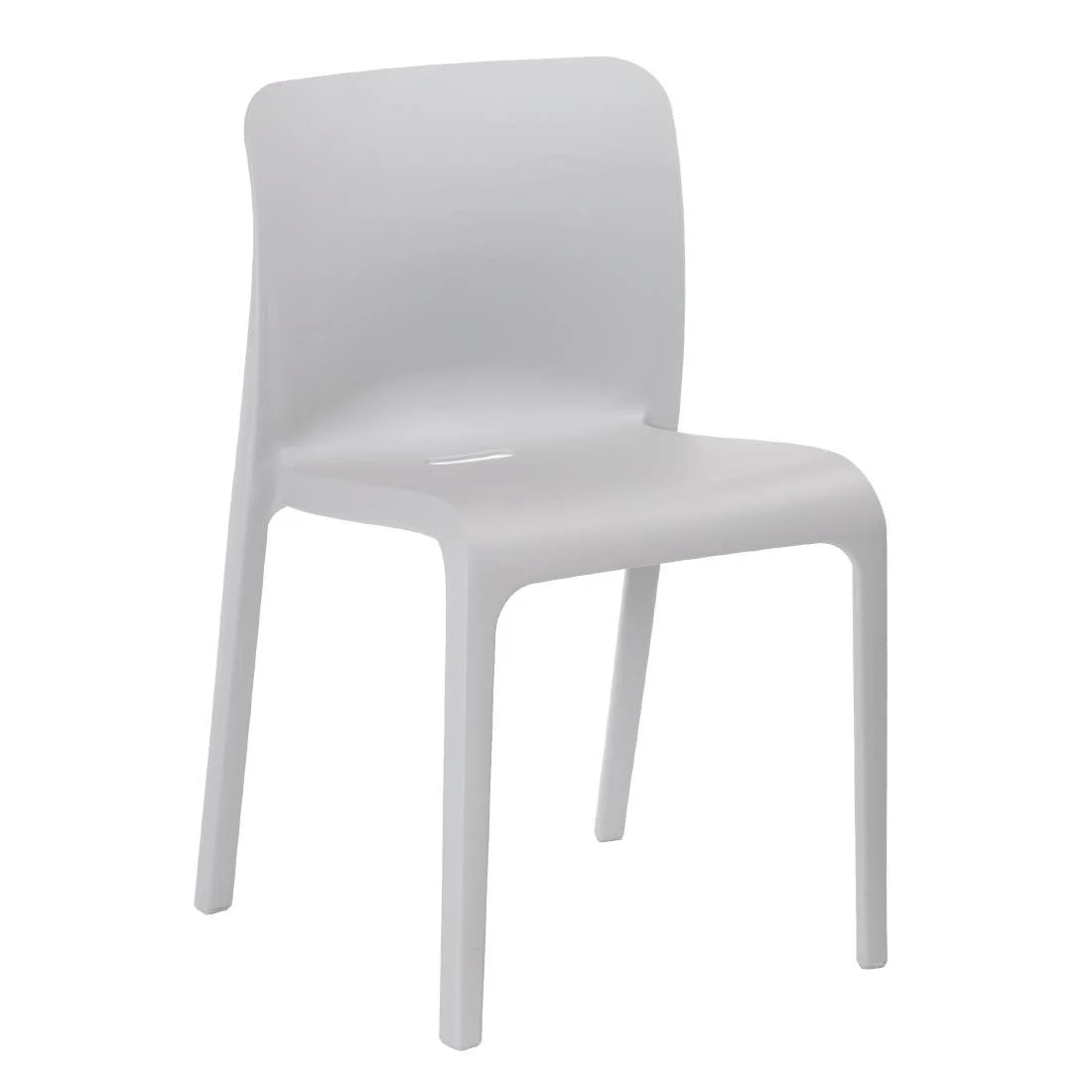 Origin POP Chair Signal Grey 480x500x790mm (2 Pack) - Image 1