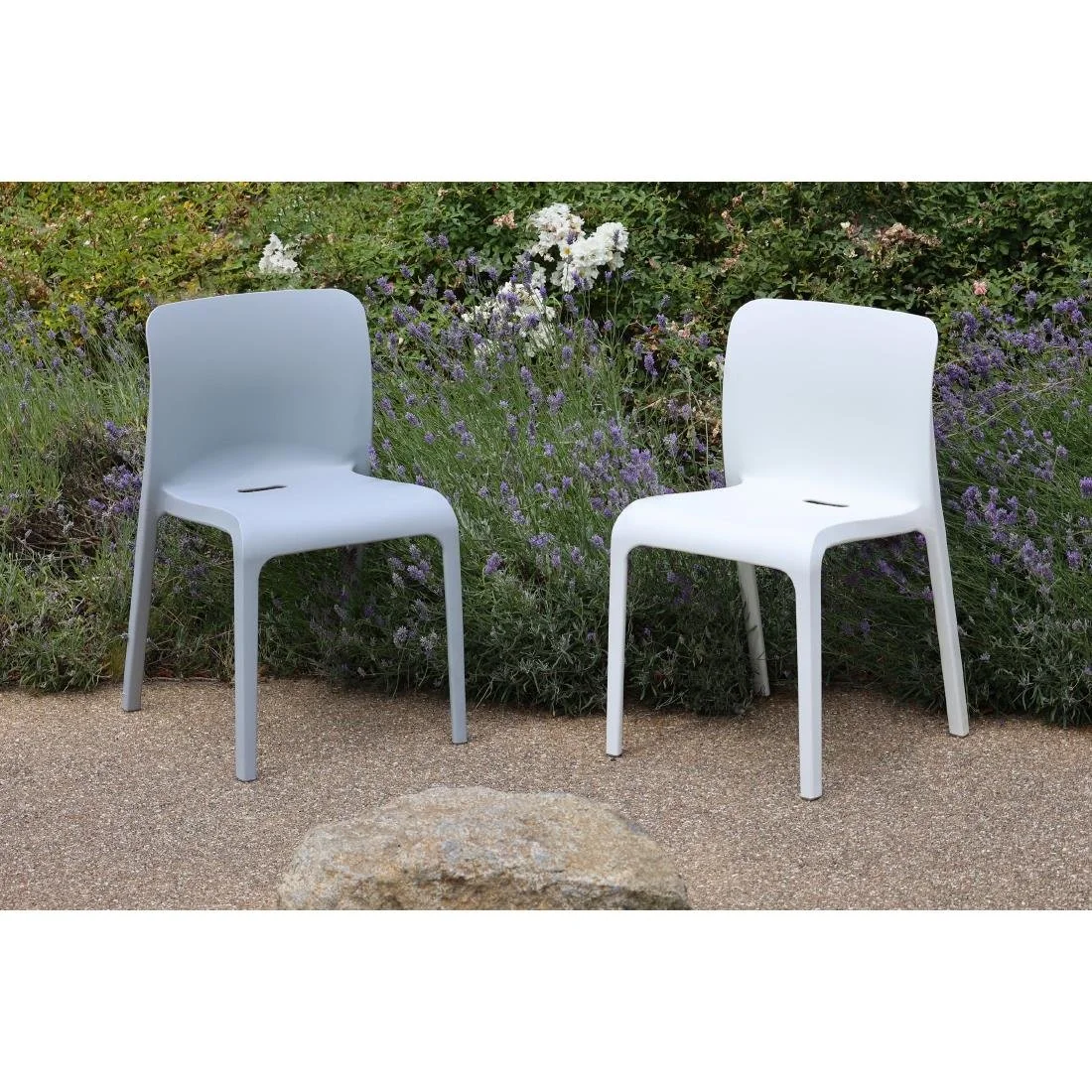 Origin POP Chair Signal Grey 480x500x790mm (2 Pack) - Image 9
