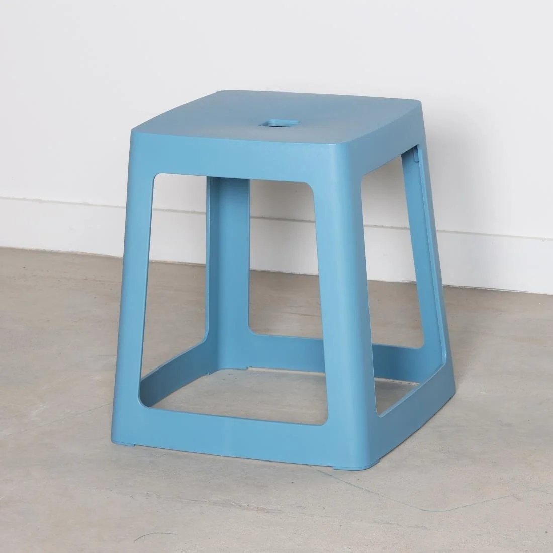 Origin Base Stool Pastel Blue 400x400x440mm (2 Pack) - Image 3
