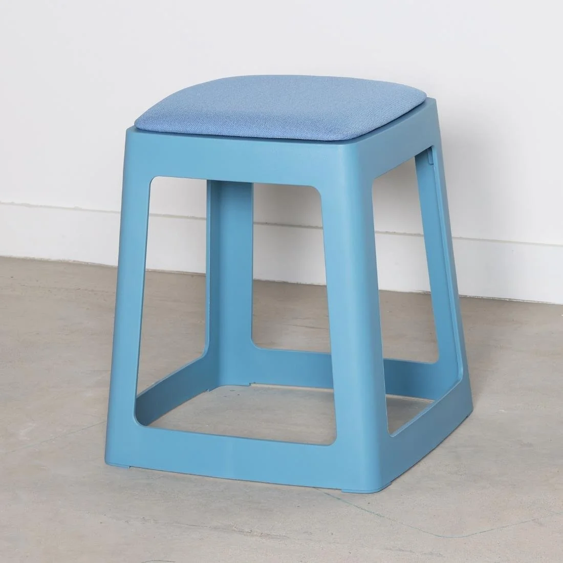 Origin Base Stool Pastel Blue 400x400x440mm (2 Pack) - Image 8