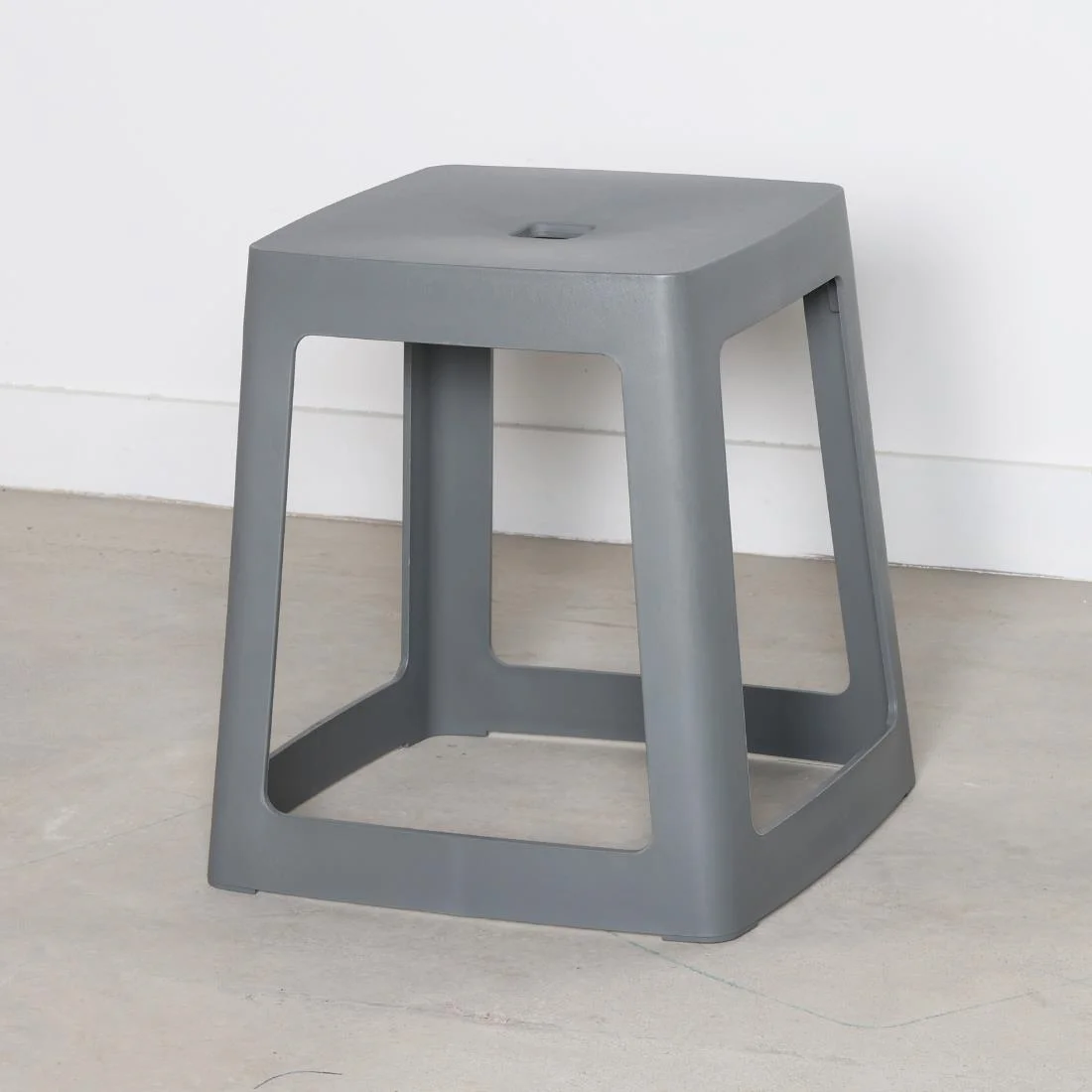 Origin Base Stool Mouse Grey 400x400x440mm (2 Pack) - Image 3