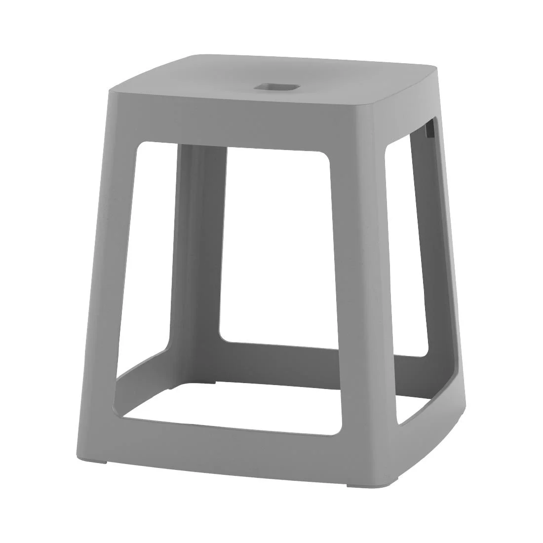 Origin Base Stool Mouse Grey 400x400x440mm (2 Pack) - Image 5