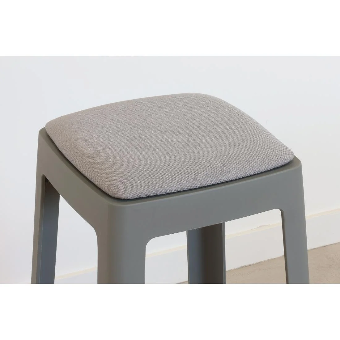 Origin Base Stool Mouse Grey 400x400x440mm (2 Pack) - Image 8