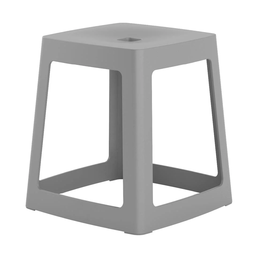 Origin Base Stool Mouse Grey 400x400x440mm (2 Pack) - Image 1