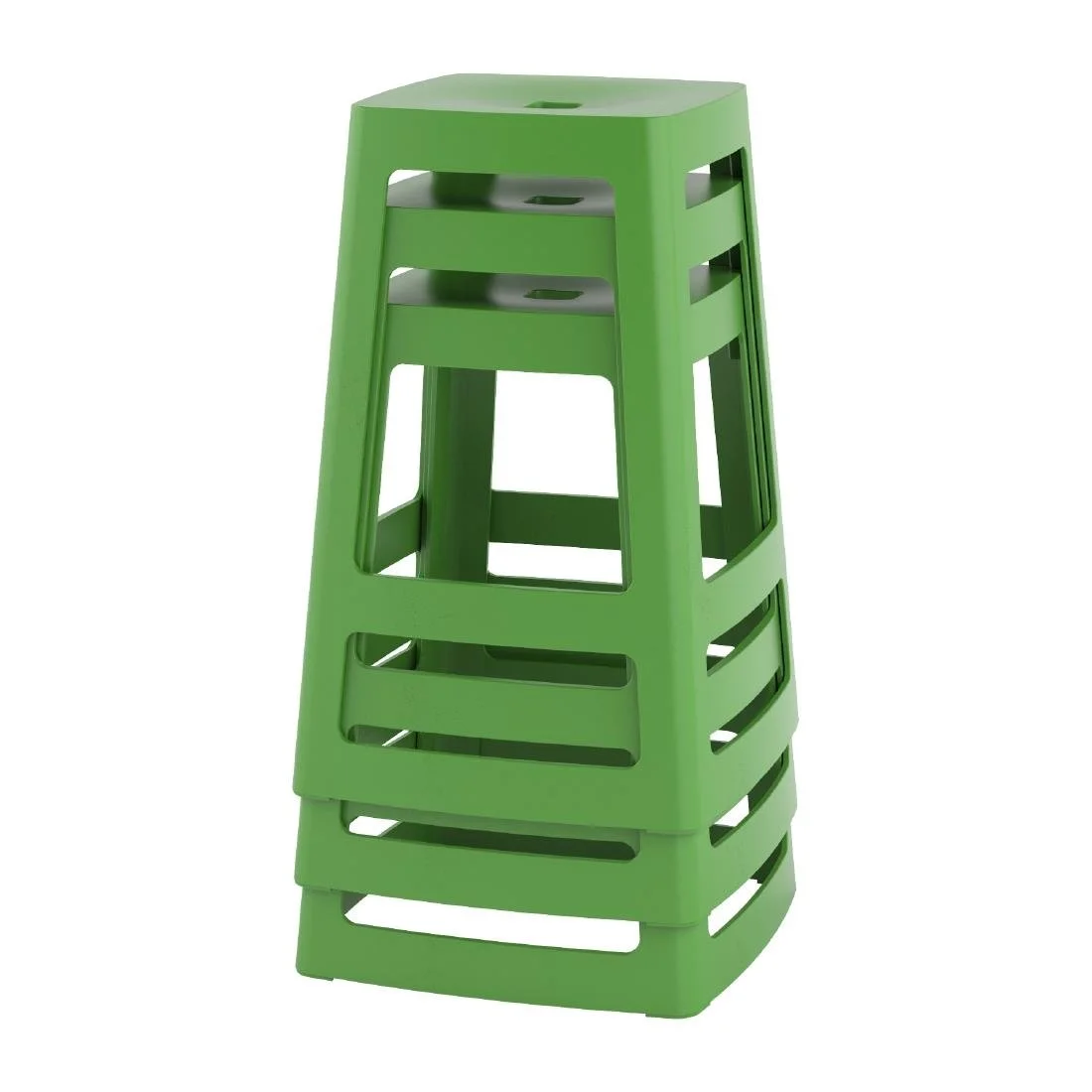 Origin Base Mid Stool May Green 430x430x650mm (2 Pack) - Image 4