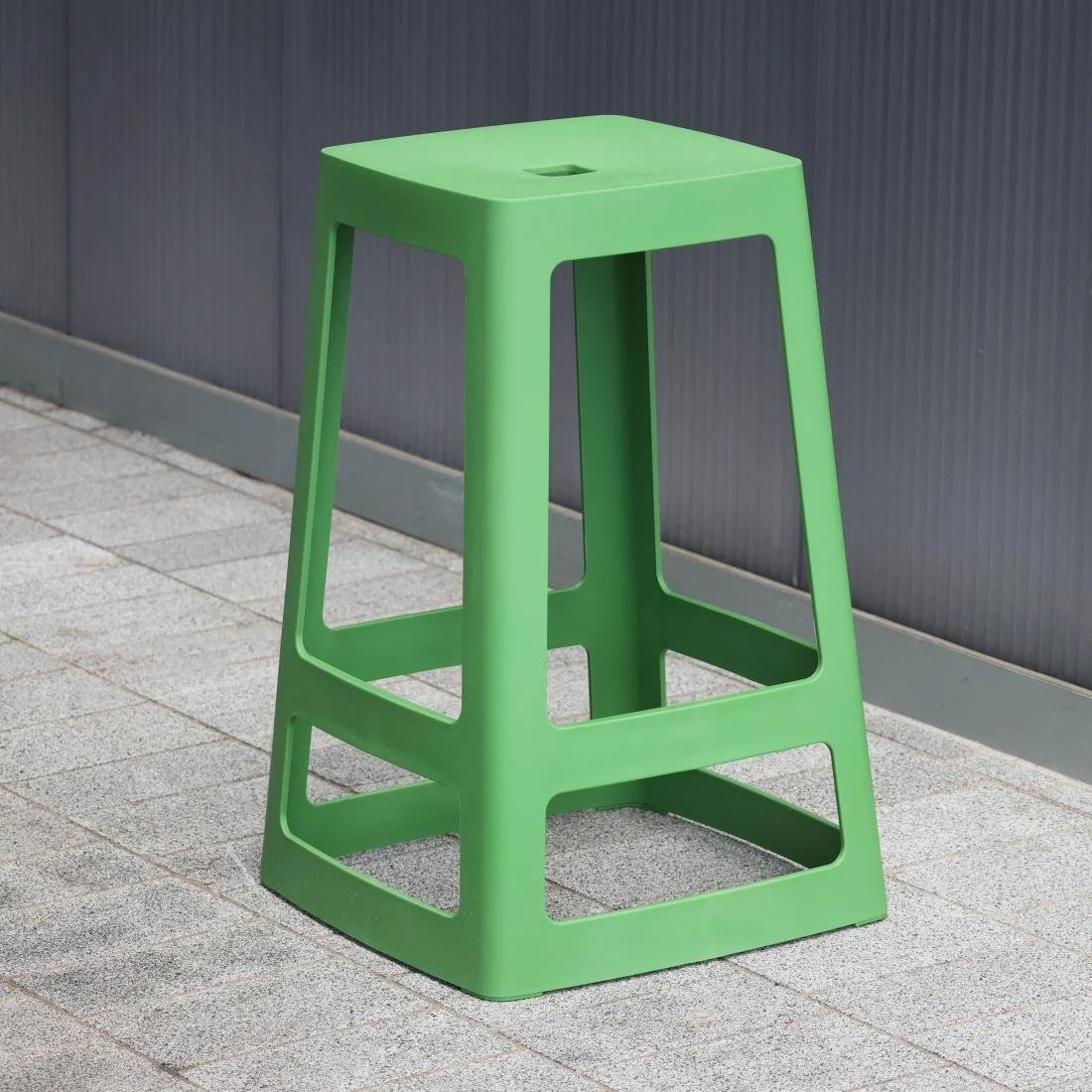 Origin Base Mid Stool May Green 430x430x650mm (2 Pack) - Image 6