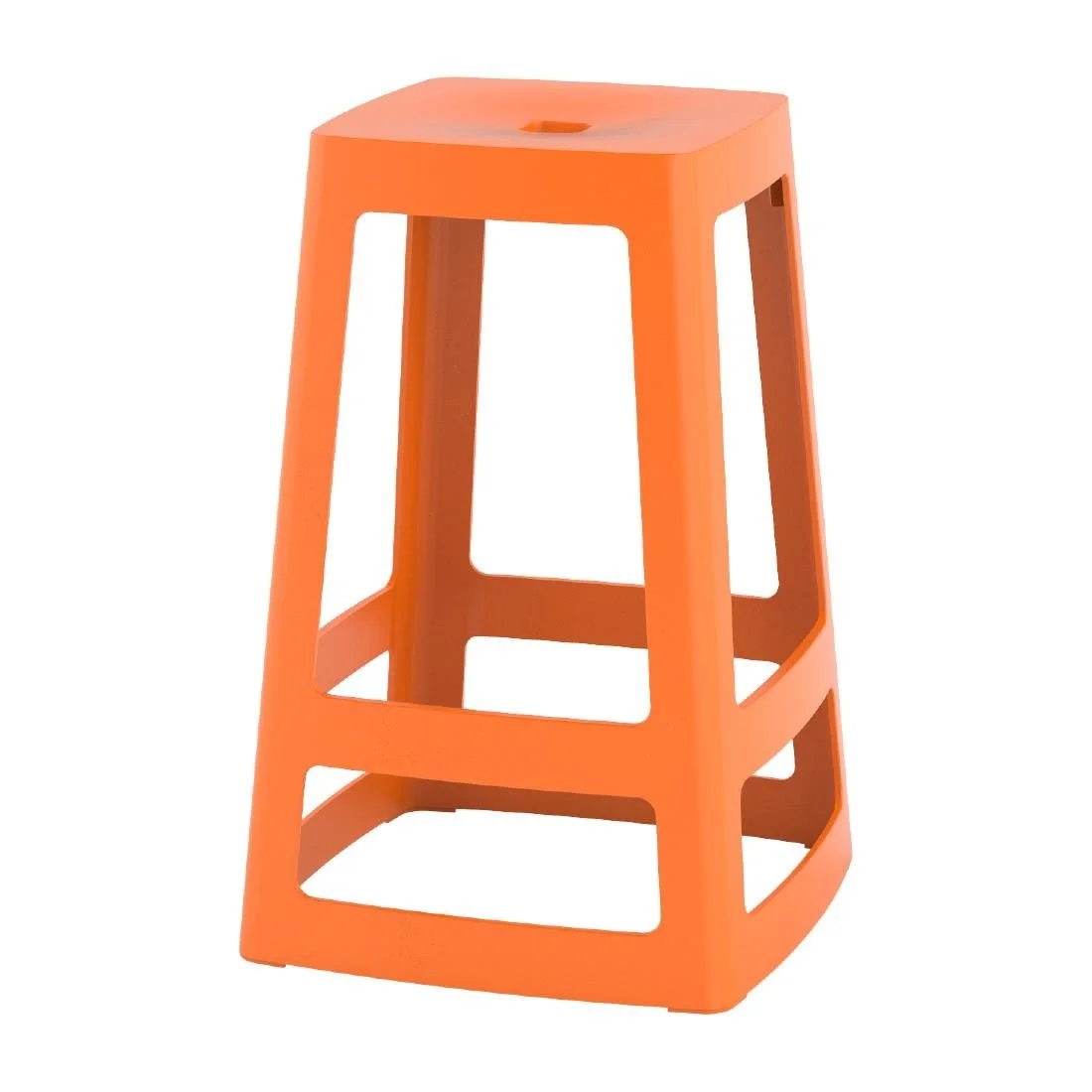 Origin Base Mid Stool Signal Orange 430x430x560mm (2 Pack) - Image 9