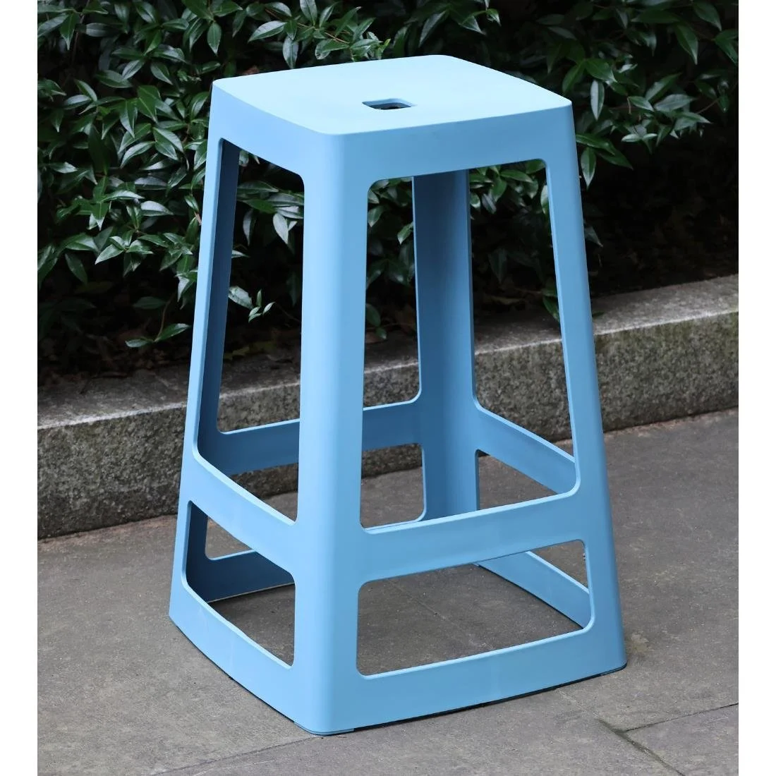 Origin Base Mid Stool Pastel Blue 430x430x560mm (2 Pack) - Image 5