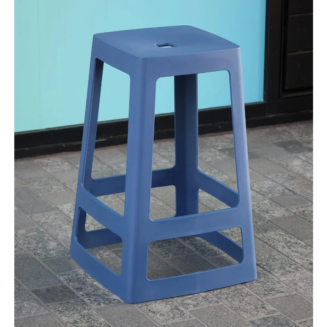 Origin Base Mid Stool Violet Blue 430x430x560mm (2 Pack) - Image 8