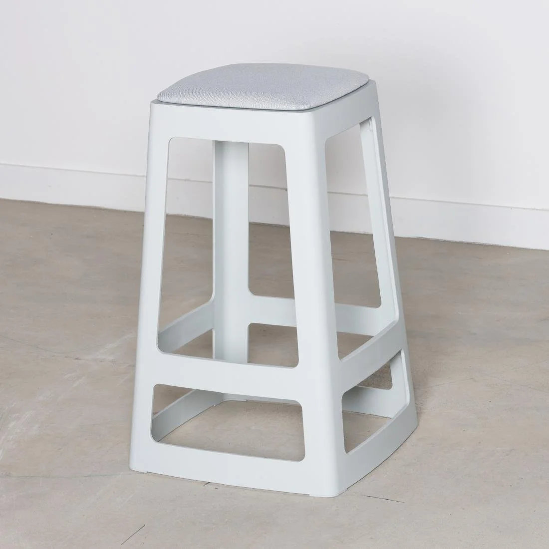 Origin Base Mid Stool Light Grey 430x430x560mm (2 Pack) - Image 7
