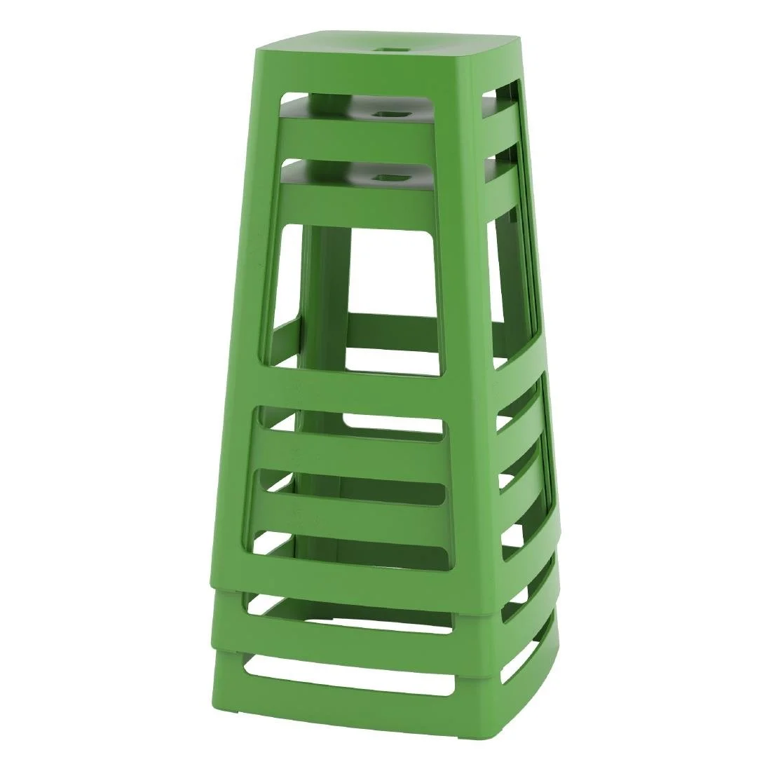 Origin Base High Stool May Green 450x450x750mm (2 Pack) - Image 7