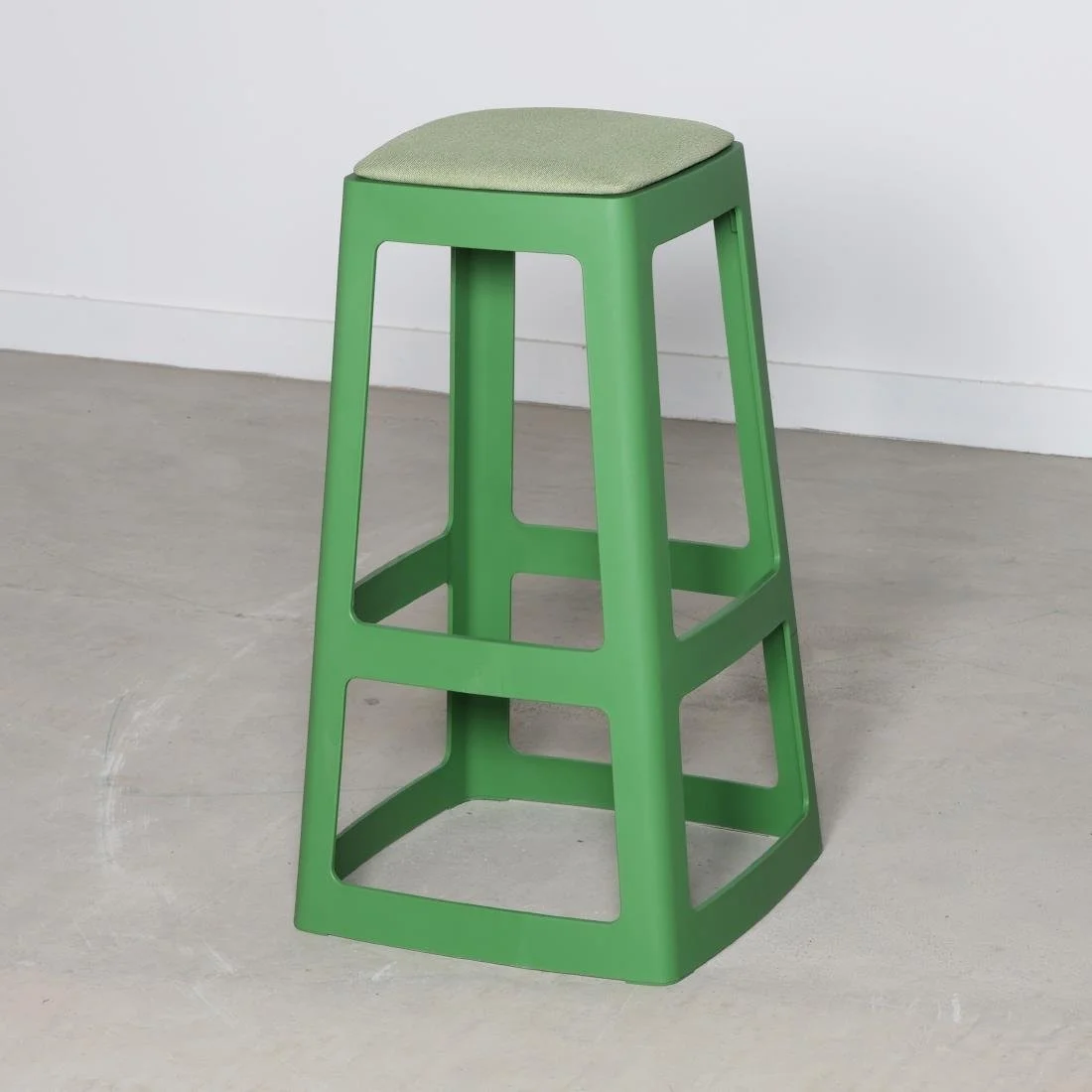 Origin Base High Stool May Green 450x450x750mm (2 Pack) - Image 8