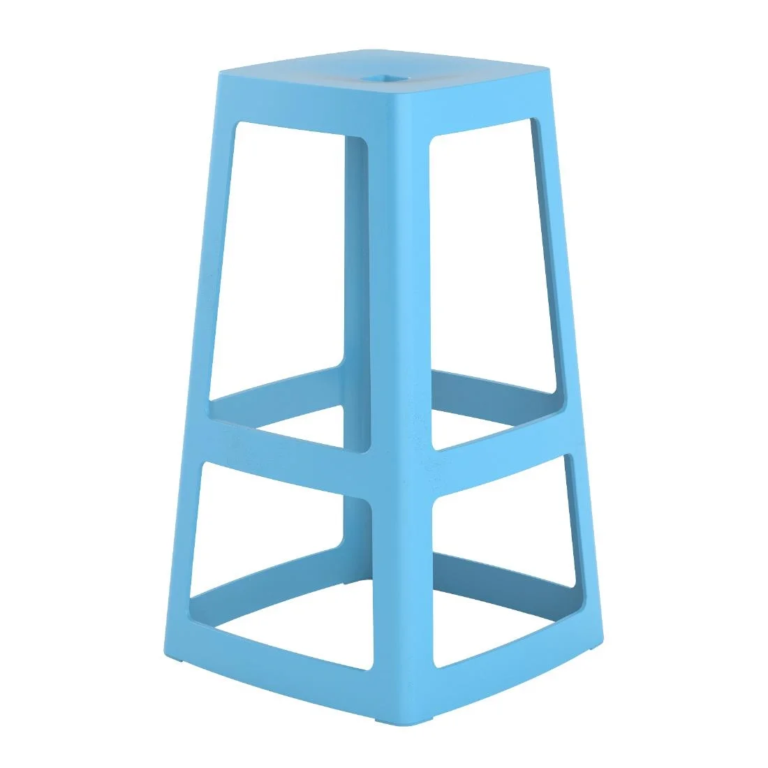 Origin Base High Stool Pastel Blue 450x450x750mm (2 Pack)