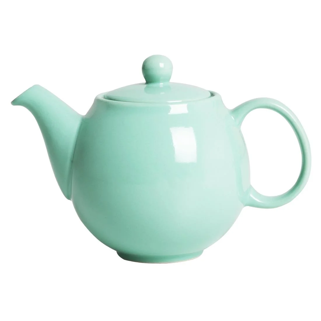 Olympia Café Teapot Aqua 450ml (2 Pack)