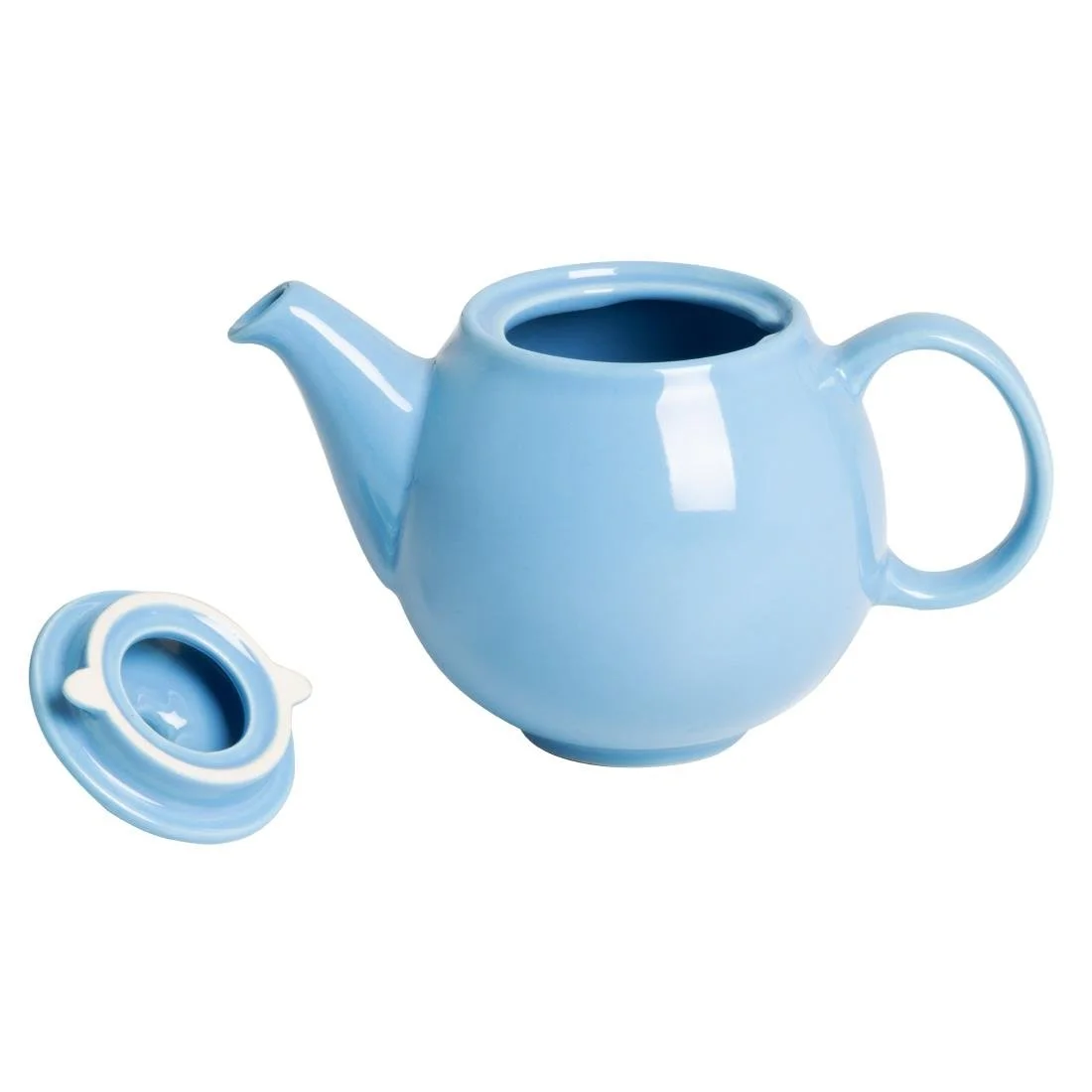 Olympia Cafe Teapots Blue 450ml (2 Pack) - Image 3